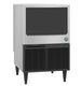 Hoshizaki KM-116BAK air-cooled crescent cube ice maker with 53 lb storage bin