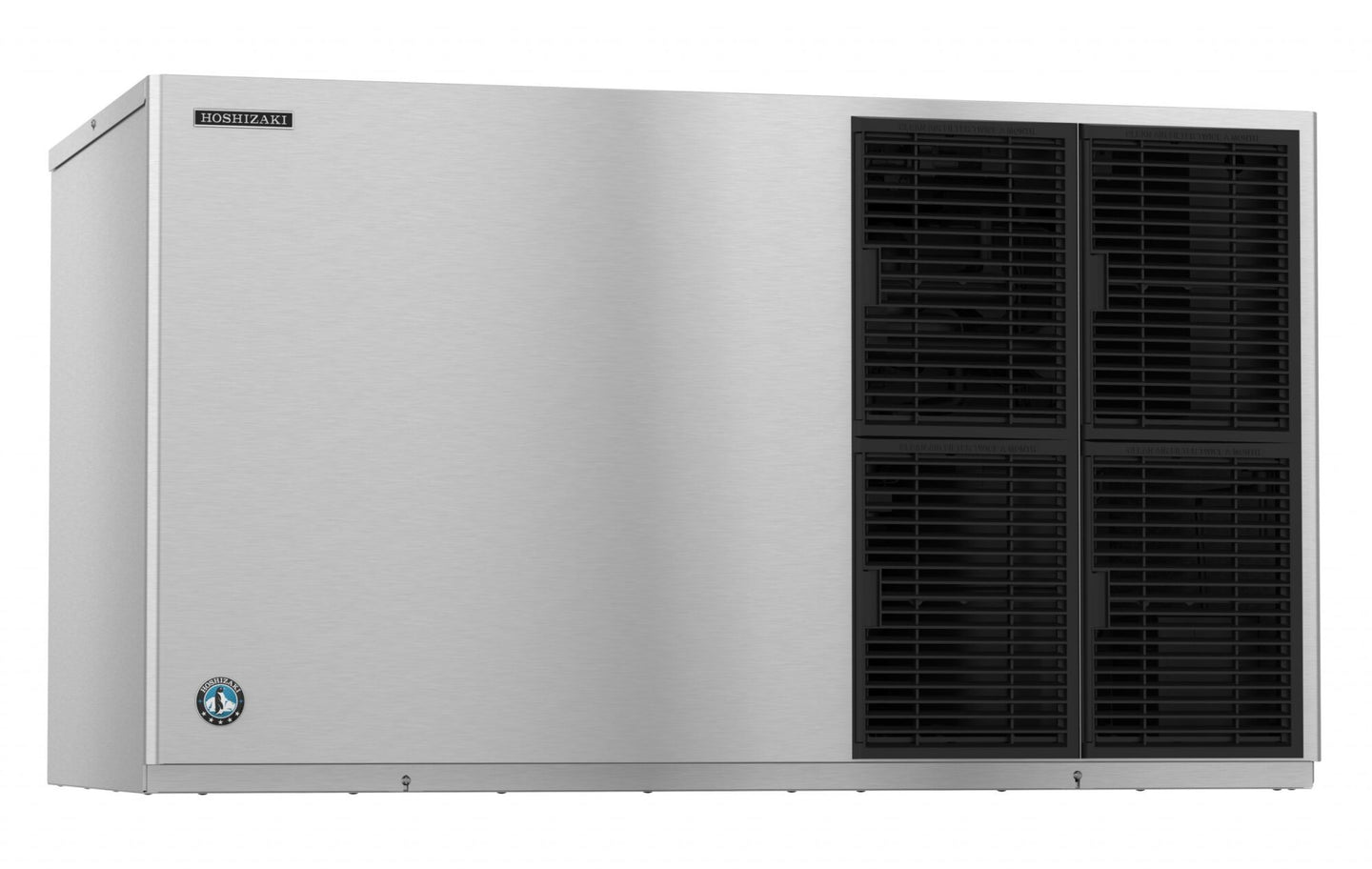 Hoshizaki KM-1301SAJ-E air-cooled stackable crescent cube ice machine head unit