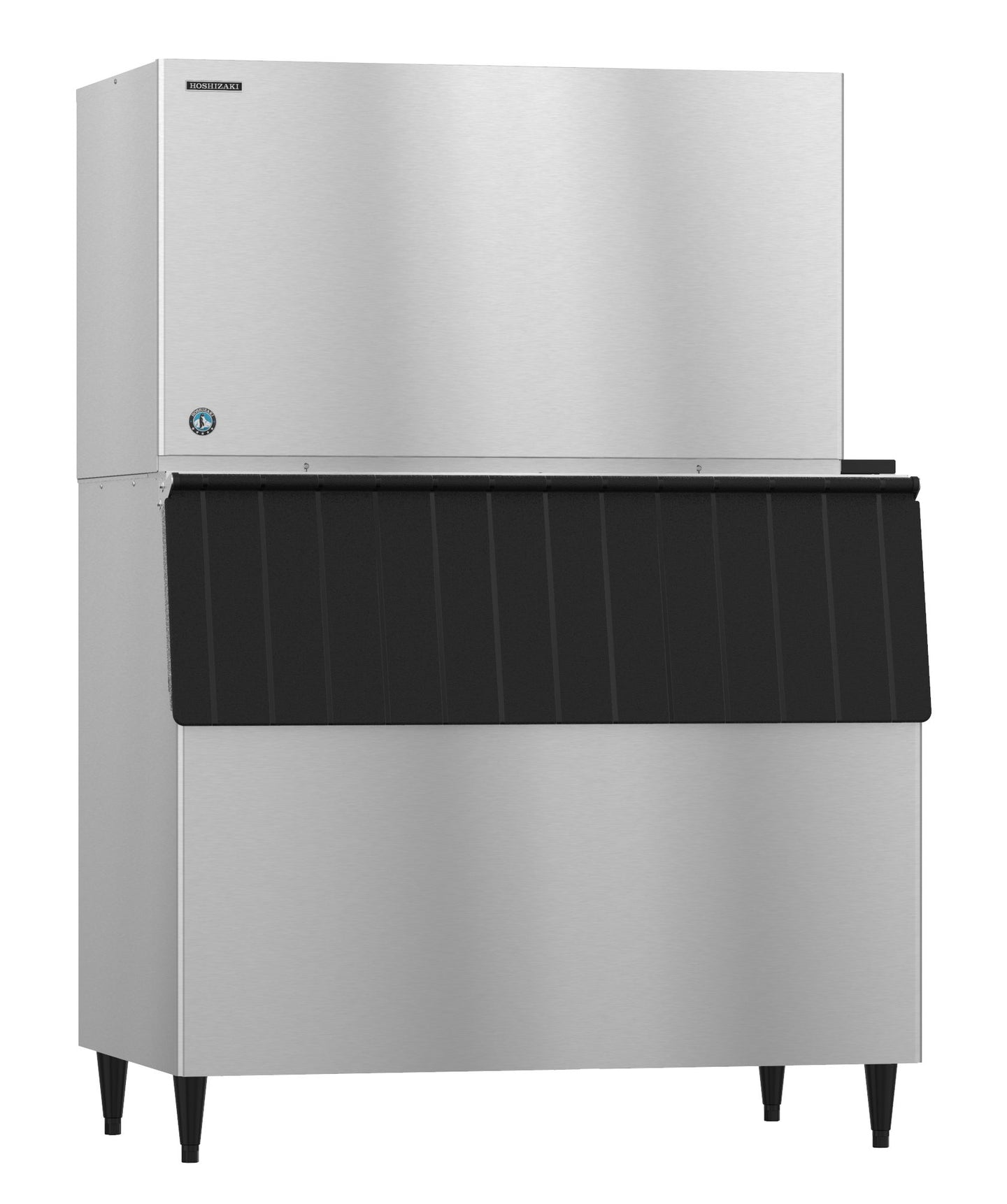 Hoshizaki KM-1301SWJ series ice machine on a B-900SF storage bin