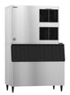 Hoshizaki KM-1900SAJ3 ice machine head shown on a B-900SF storage bin