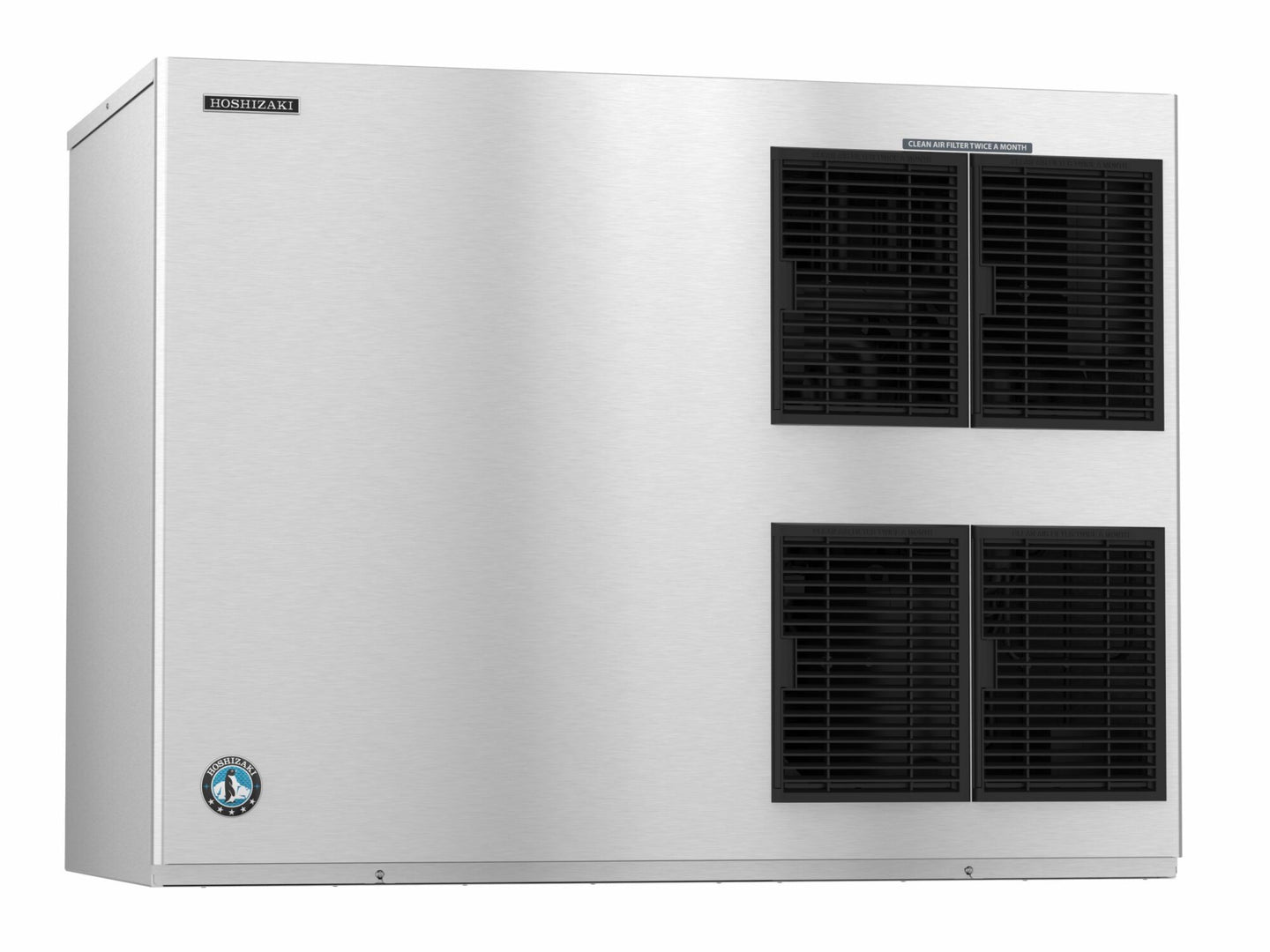 Hoshizaki KM-1900SAJ 48 inch air-cooled crescent cube ice machine head
