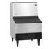 Hoshizaki KM-231BAJ 24 inch air-cooled crescent cube ice maker with built-in 80 lb bin