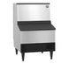 Hoshizaki KM-231BAJ 24 inch air-cooled crescent cube ice maker with built-in 80 lb bin