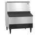Hoshizaki KM-301BWJ water-cooled crescent cube ice maker with 100 lb storage bin