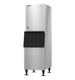 Hoshizaki KM-660MRJZ ice machine head on a B-300SF bin, left side view