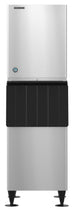 Hoshizaki KM-660MWJ ice machine head on a B-300SF bin, front view