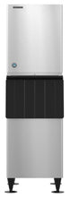 Hoshizaki KM-660MWJ ice machine head on a B-300SF bin, front view