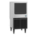 Hoshizaki KM-81BAJ air-cooled crescent cube ice maker with 38 lb storage bin