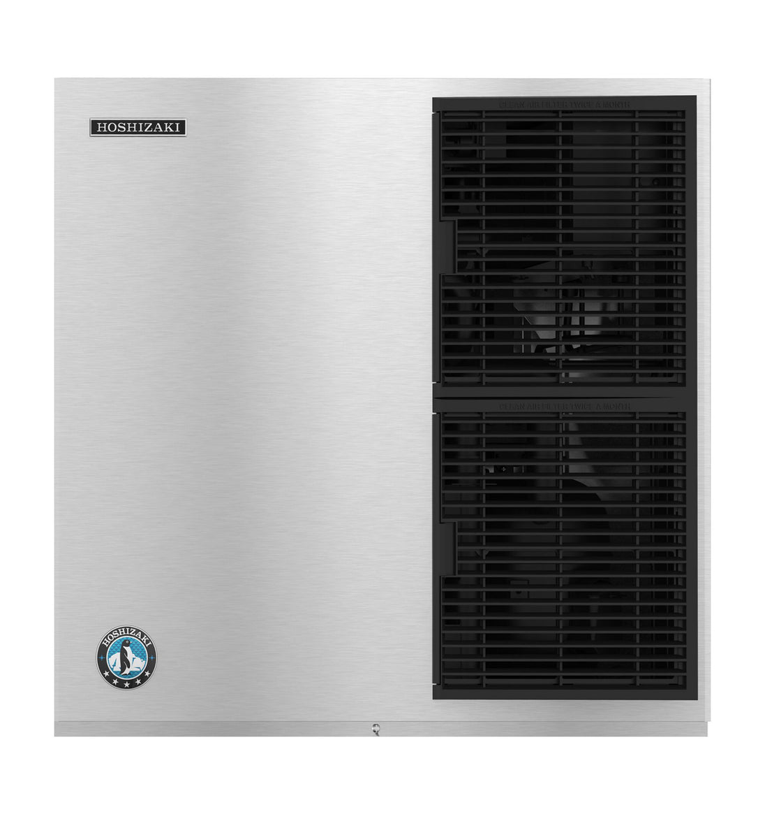 Hoshizaki KM-830MAK2 modular ice machine head, front view