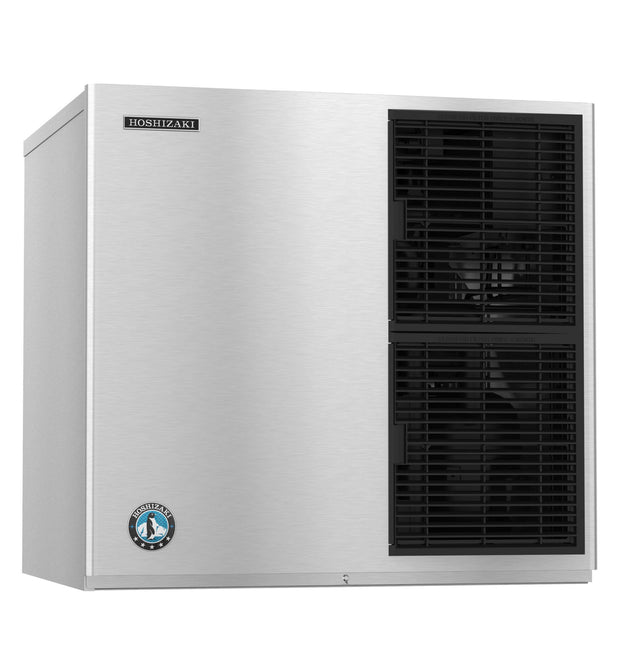 Hoshizaki KM-830MAK2 30 inch air-cooled crescent cube modular ice machine head, right view