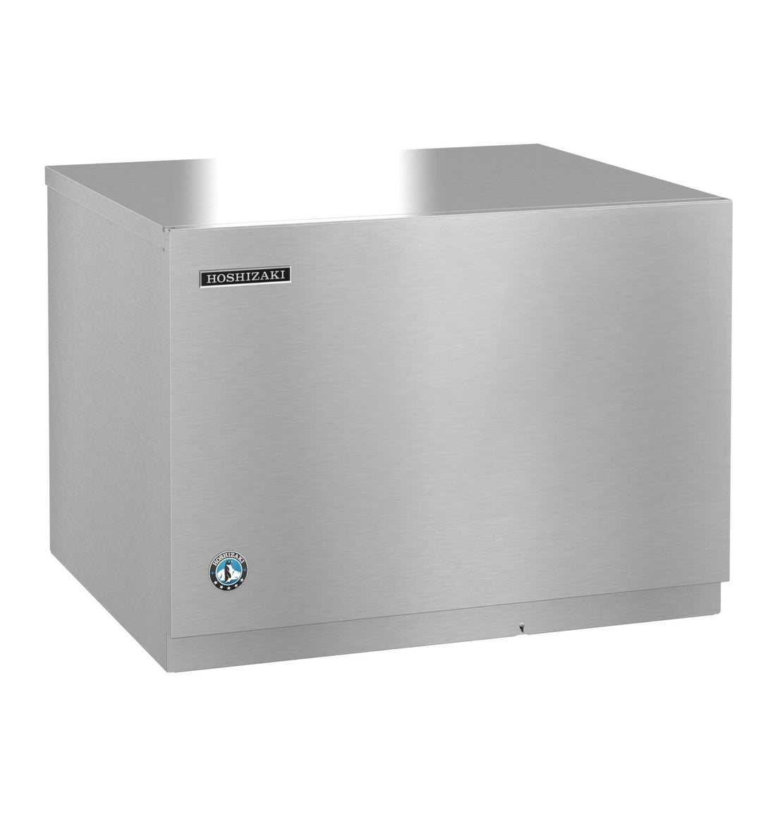 Hoshizaki KMD-505MWJ crescent cuber, angled right isometric view