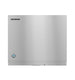 Hoshizaki KMD-705MWJ water-cooled crescent cube ice machine head, front view
