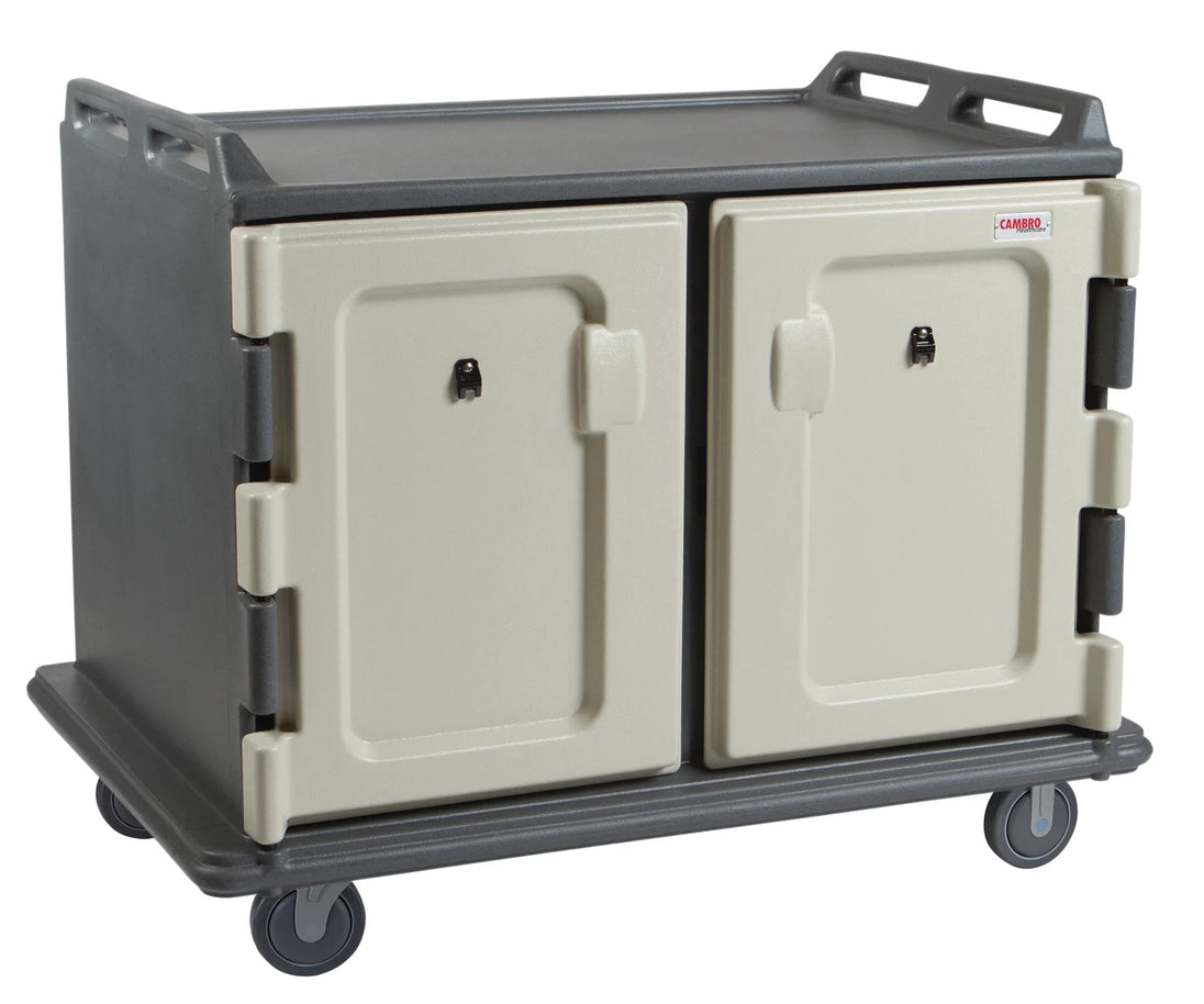 Cambro MDC1418S20191 meal delivery cart Granite Gray