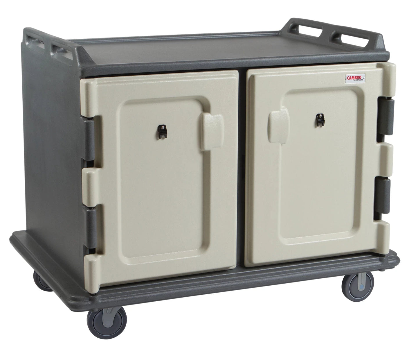 Cambro MDC1418S20191 meal delivery cart Granite Gray