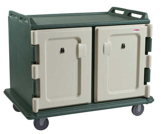 Cambro MDC1418S20192 meal delivery cart Granite Green