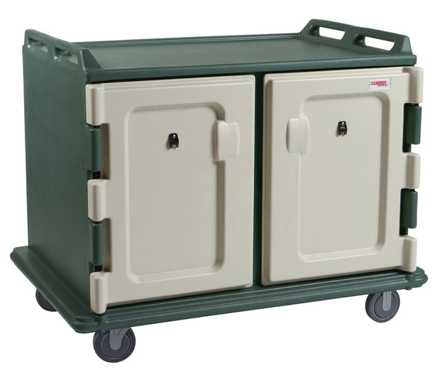 Cambro MDC1418S20192 meal delivery cart Granite Green