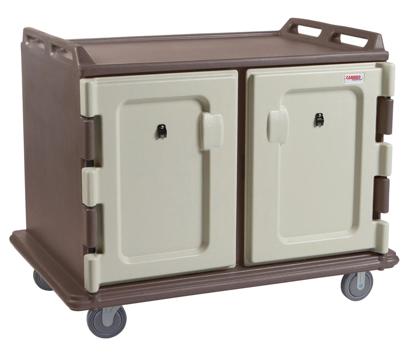 Cambro MDC1418S20194 meal delivery cart Granite Sand
