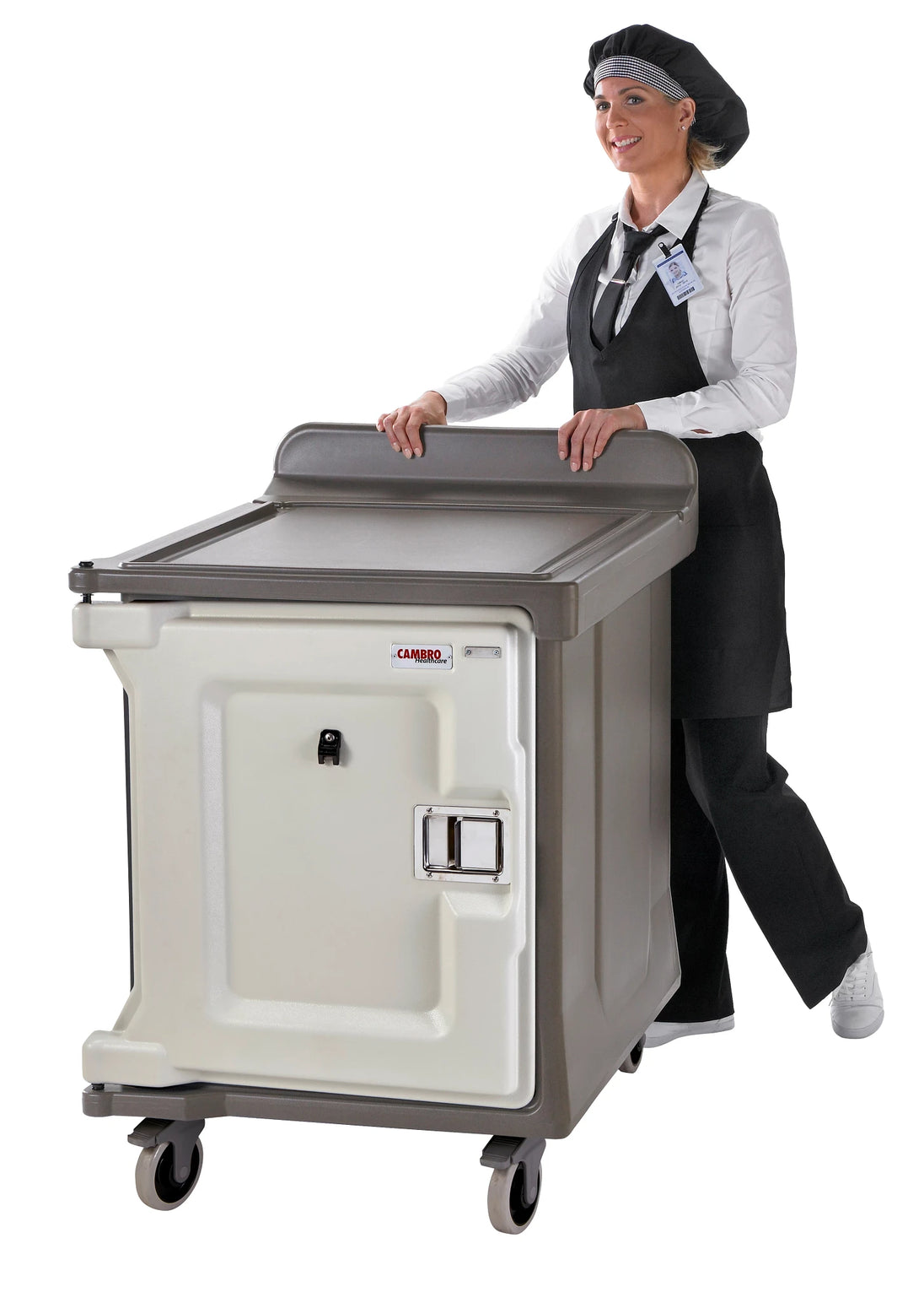 Cambro MDC1520S10194 meal delivery cart Granite Sand