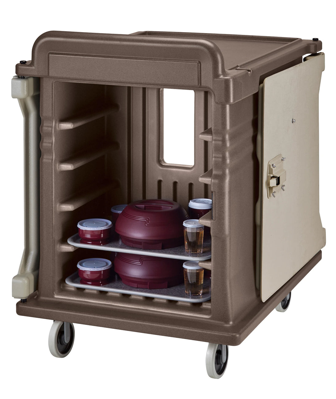 Cambro MDC1520S10D194 meal delivery cart Granite Sand