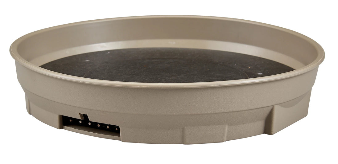 Cambro MDSCDB9457 wheat Camduction induction base charger plate