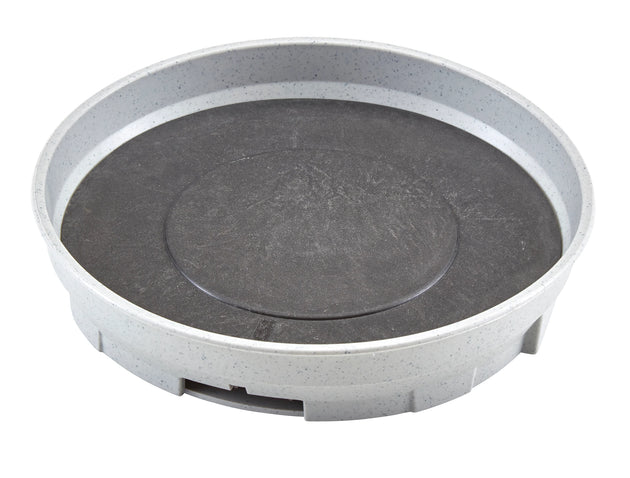 Cambro MDSCDB9480 speckled gray Camduction induction base charger plate