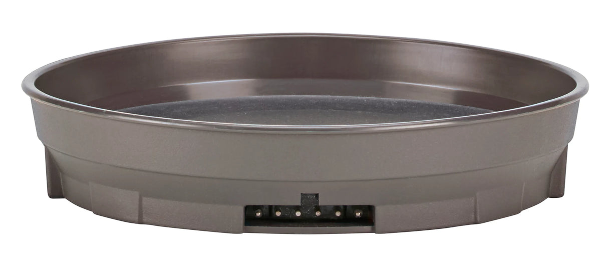 Cambro MDSCDB9485 smoked metal Camduction induction base charger plate