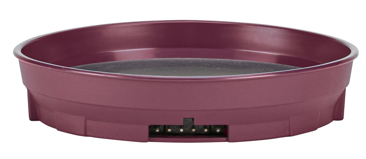 Cambro MDSCDB9487 cranberry Camduction induction base charger plate
