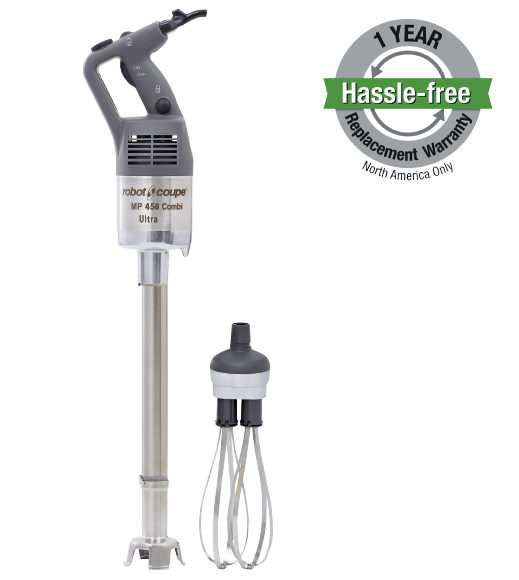 Robot Coupe MP450COMBI combi immersion blender and whisk attachment 18 inch