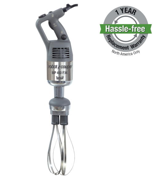 Robot Coupe MP450FW commercial immersion blender with whisk attachment