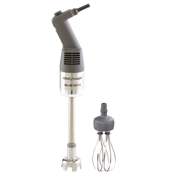 Robot Coupe MMP240COMBI mini combi immersion blender and whisk 10 inch shaft