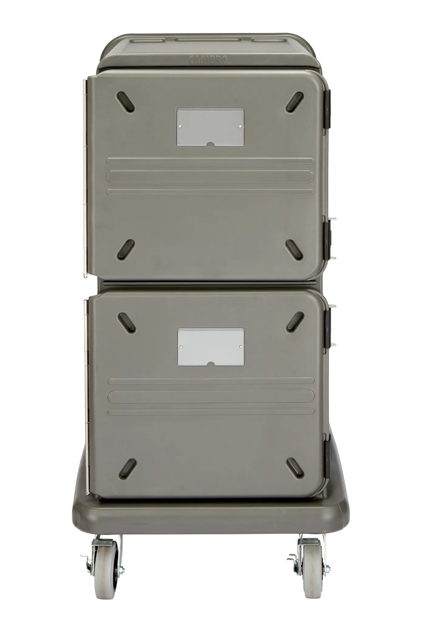Cambro PCU1600HC615 Pro Cart Ultra pan carrier, Hot Cold, charcoal gray