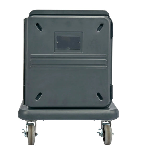 Cambro PCUL1000C615 cold low Pro Cart Ultra pan carrier Charcoal Gray