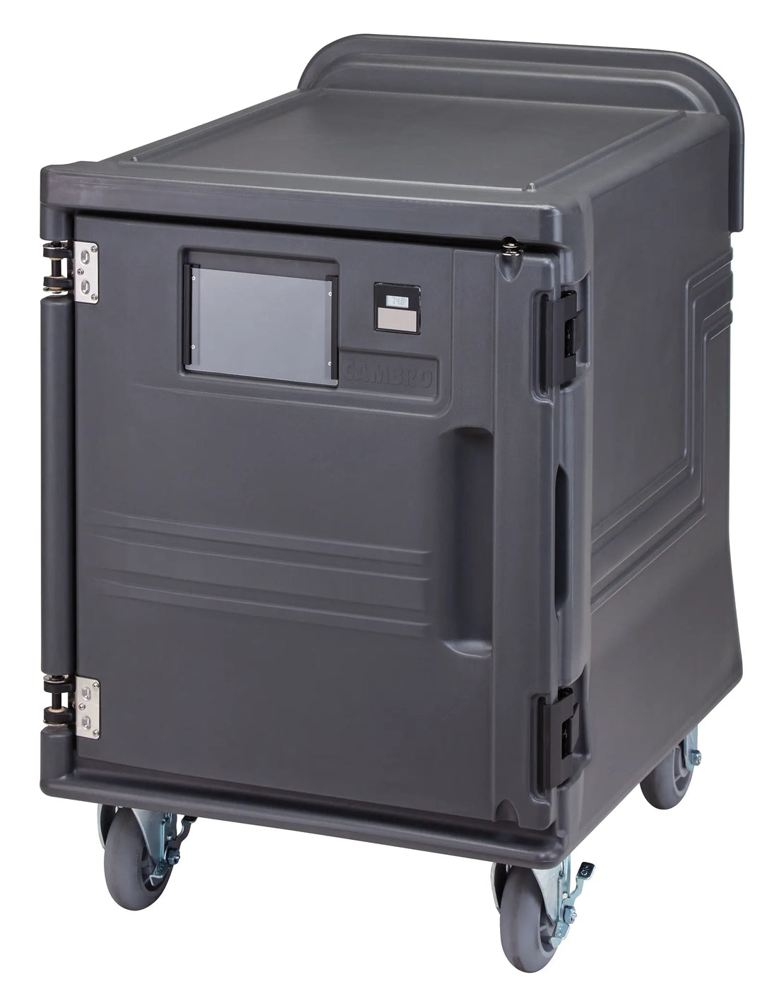 Cambro PCULC2615 cold low-profile Pro Cart Ultra insulated food transport cart Charcoal Gray