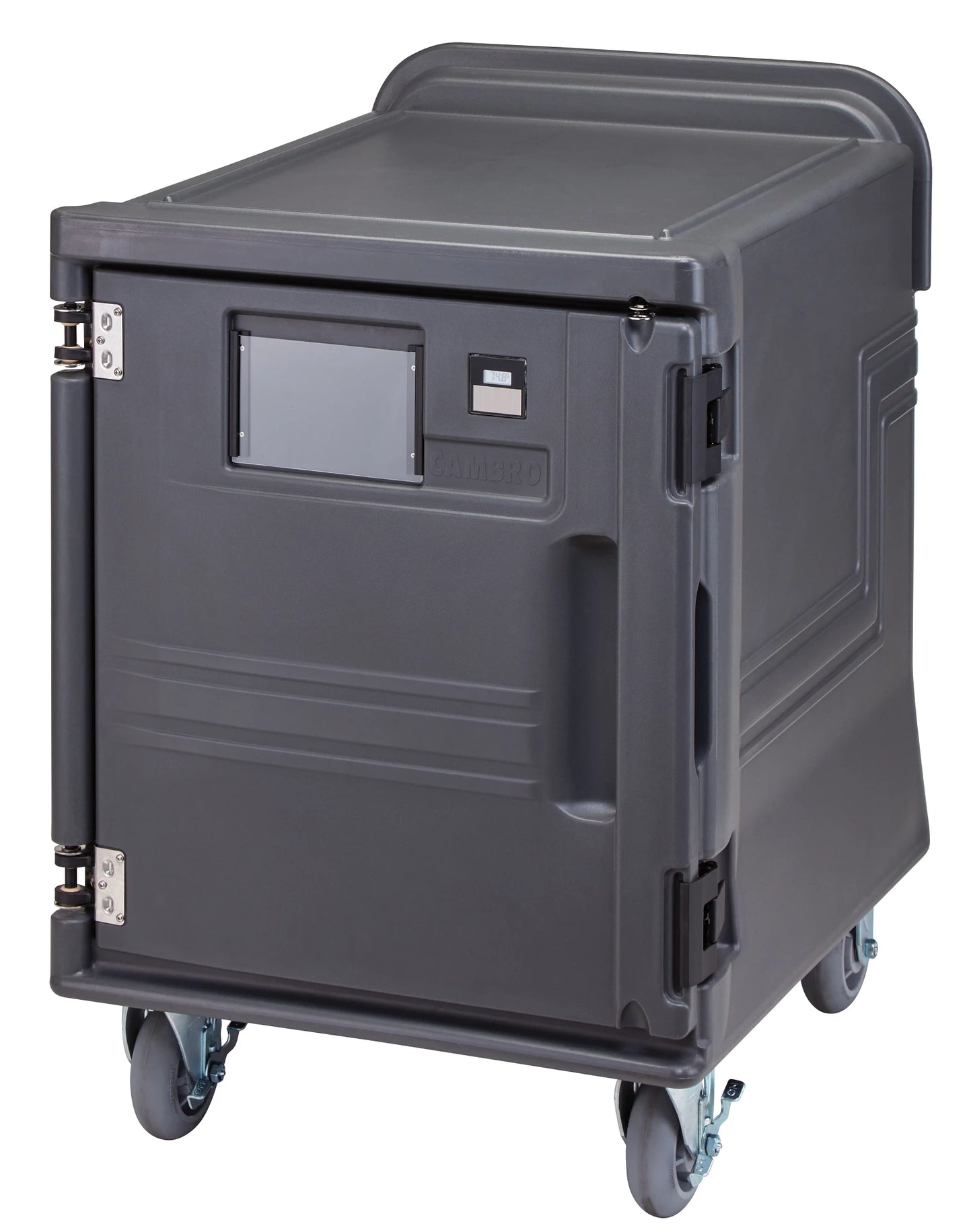 Cambro PCULC615 cold low-profile Pro Cart Ultra insulated food transport cart Charcoal Gray
