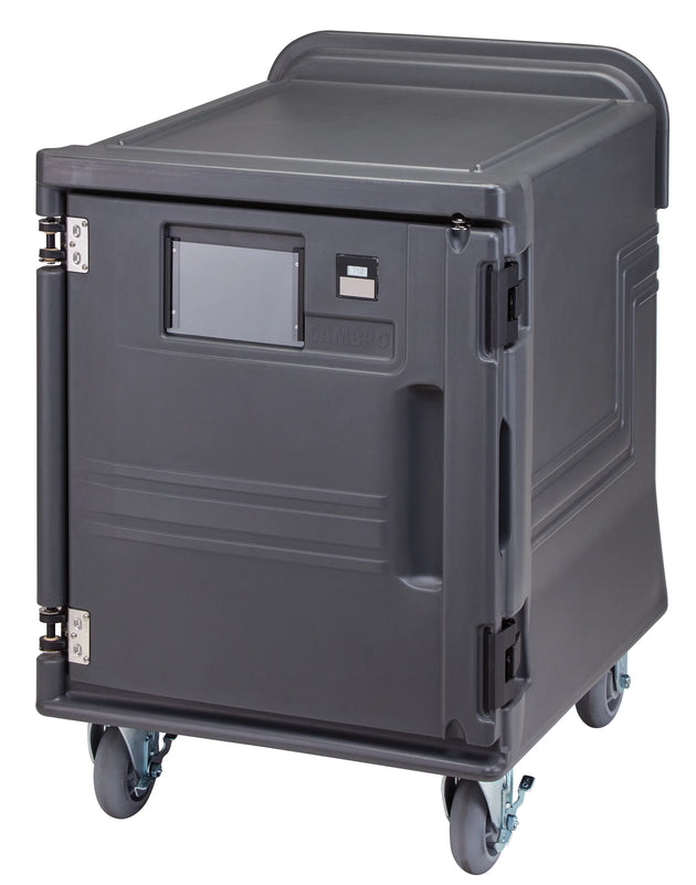 Cambro PCULH615 hot low-profile Pro Cart Ultra insulated food transport cart Charcoal Gray