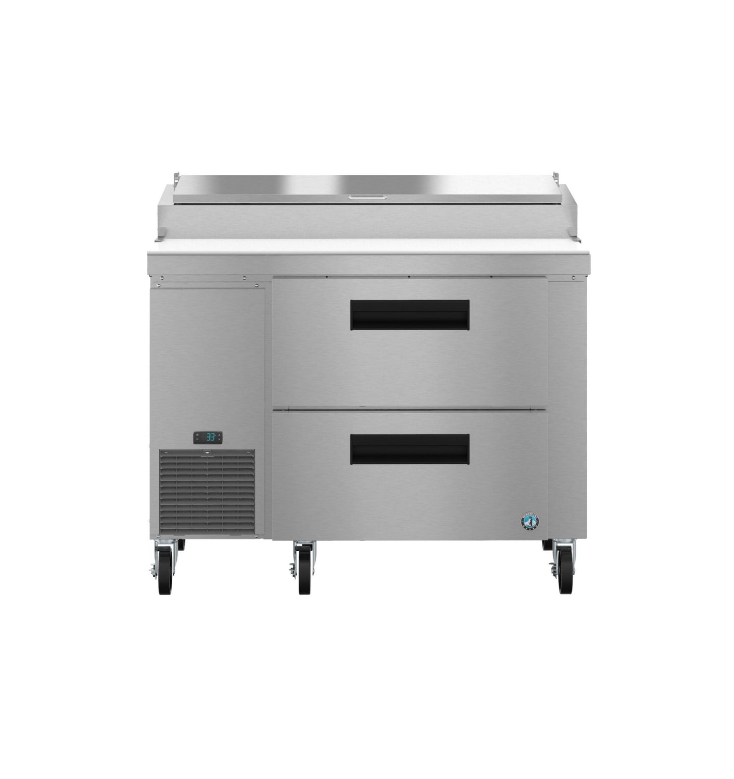 Hoshizaki PR46B-D2 pizza prep table front view