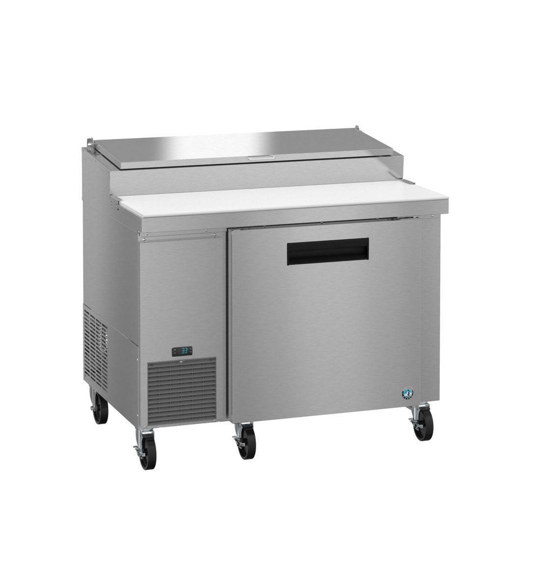 Hoshizaki PR46B pizza prep table right side view