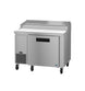 Hoshizaki PR46B 46 inch Steelheart pizza prep table refrigerator
