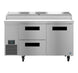 Hoshizaki PR60B-D2 pizza prep table front view