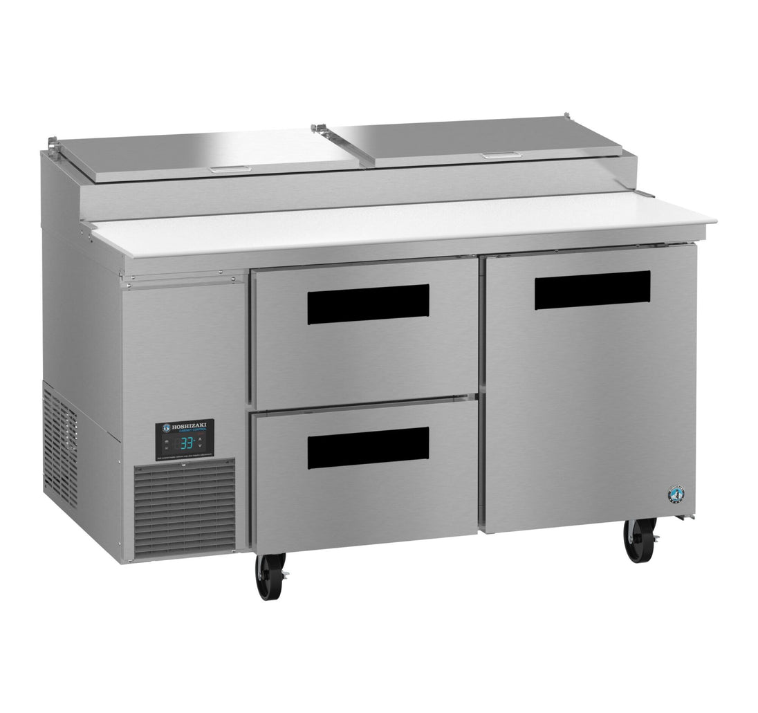 Hoshizaki PR60B-D2 pizza prep table right side view