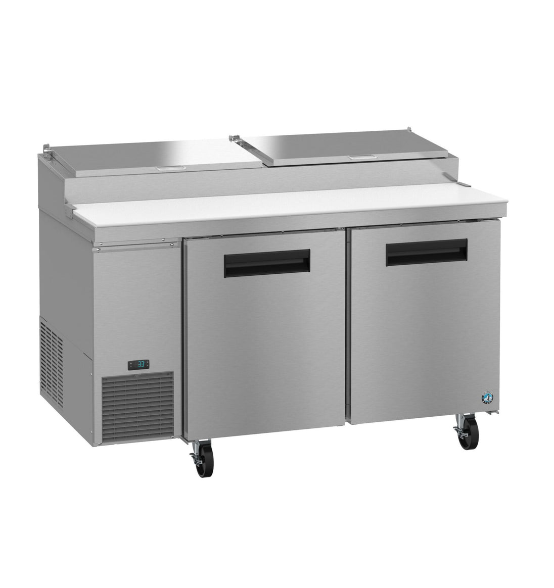 Hoshizaki PR60B pizza prep table right side view