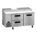Hoshizaki PR67B-D2 pizza prep table right side profile