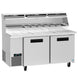 Hoshizaki PR67B-Z pizza prep table right side view