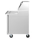 Hoshizaki PR67B-Z pizza prep table left side profile