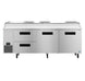 Hoshizaki PR93B-D2 pizza prep table front view showing drawer and door combination