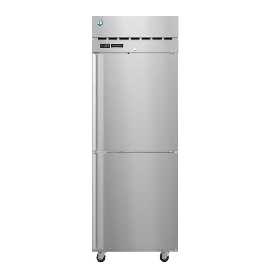 Hoshizaki PT1A-HS-HS one section pass-thru refrigerator with half stainless doors