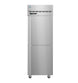 Hoshizaki PT1A-HS-HS one section pass-thru refrigerator with half stainless doors