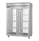 Left side view of the Hoshizaki PT2A-FG-FG two section pass-thru refrigerator
