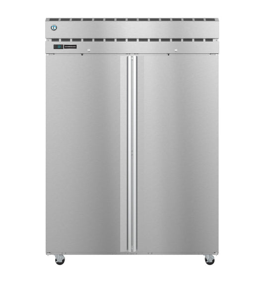 Hoshizaki PT2A-FS-FS two section pass-thru refrigerator with full stainless doors