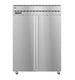 Hoshizaki PT2A-FS-FS two section pass-thru refrigerator with full stainless doors